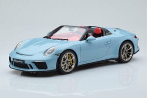 Porsche 911 991.2 Speedster Meissen Blue GT Spirit 1:18 GT408 Resin