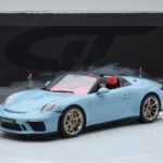 Porsche 911 991.2 Speedster Meissen Blue GT Spirit 1:18 GT408 Resin - image 6 of 6