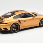 Porsche 911 991.2 Turbo S Exclusive Gold GT Spirit 1:18 GT444 Resin - image 2 of 6