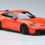 Porsche 911 992 GT3 Orange Norev 1:18 187300 Diecast - image 5 of 7