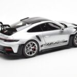 Porsche 911 992 GT3 Weissach Pack GT Silver Metallic Norev 1:18 187366 Diecast - image 3 of 8