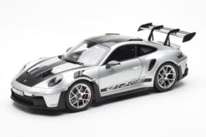 Porsche 911 992 GT3 Weissach Pack GT Silver Metallic Norev 1:18 187366 Diecast