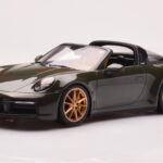 Porsche 911 992 Targa 4S Olive Green GT Spirit 1:18 GT438 Resin