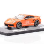 Porsche 911 992 Turbo S Gulf Orange Minichamps 1:43 WAP0209060N002 Diecast - image 2 of 4