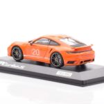 Porsche 911 992 Turbo S Gulf Orange Minichamps 1:43 WAP0209060N002 Diecast - image 3 of 4