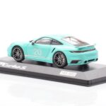 Porsche 911 992 Turbo S Mint Green Minichamps 1:43 WAP0209070N003 Diecast - image 3 of 4