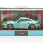 Porsche 911 992 Turbo S Mint Green Minichamps 1:43 WAP0209070N003 Diecast - image 4 of 4