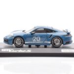 Porsche 911 992 Turbo S Oslo Blue Minichamps 1:43 WAP0209050N001 Diecast