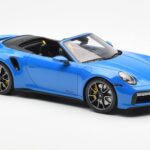 Porsche 911 992 Turbo S Shark Blue GT Spirit 1:18 GT441 Resin - image 4 of 6