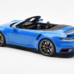 Porsche 911 992 Turbo S Shark Blue GT Spirit 1:18 GT441 Resin - image 5 of 6