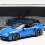 Porsche 911 992 Turbo S Shark Blue GT Spirit 1:18 GT441 Resin - image 6 of 6