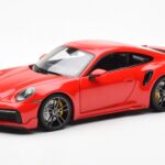Porsche 911 992 Turbo S Sport Design Red Minichamps 1:18 113069078 Diecast