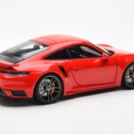 Porsche 911 992 Turbo S Sport Design Red Minichamps 1:18 113069078 Diecast - image 3 of 8