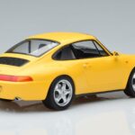 Porsche 911 993 Carrera Yellow Norev 1:18 187596 Diecast - image 2 of 6