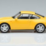 Porsche 911 993 Carrera Yellow Norev 1:18 187596 Diecast - image 3 of 6