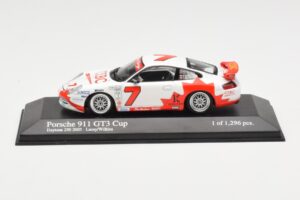 Porsche 911 996 GT3 Cup CIBC #7 L. Wilkins Daytona 250 2003 Minichamps 1:43 400036907 Diecast