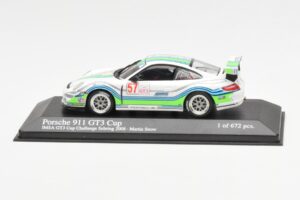 Porsche 911 996 GT3 Cup #57 M. Snow IMSA GT3 Challenge 2008 Minichamps 1:43 400086757 Diecast