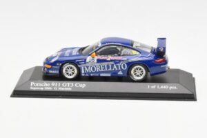 Porsche 911 996 GT3 Cup Team Morellato #16 O. Maximin Porsche Supercup 2006 Minichamps 1:43 400066416 Diecast