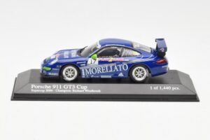 Porsche 911 996 GT3 Cup Team Morellato #17 R. Westbrook Porsche Supercup Champion 2006 Minichamps 1:43 400066417 Diecast