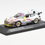 Porsche 911 996 GT3 RS Siemens #50 M. Ortelli / M. Lieb / R. Dumas 24 Hours of Spa 2003 Winners Minichamps 1:43 400036950 Die - image 2 of 4