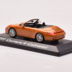 Porsche 911 997 Carrera 4 Cabriolet Orange Metallic Minichamps 1:43 WAP02001618 Diecast - image 3 of 4