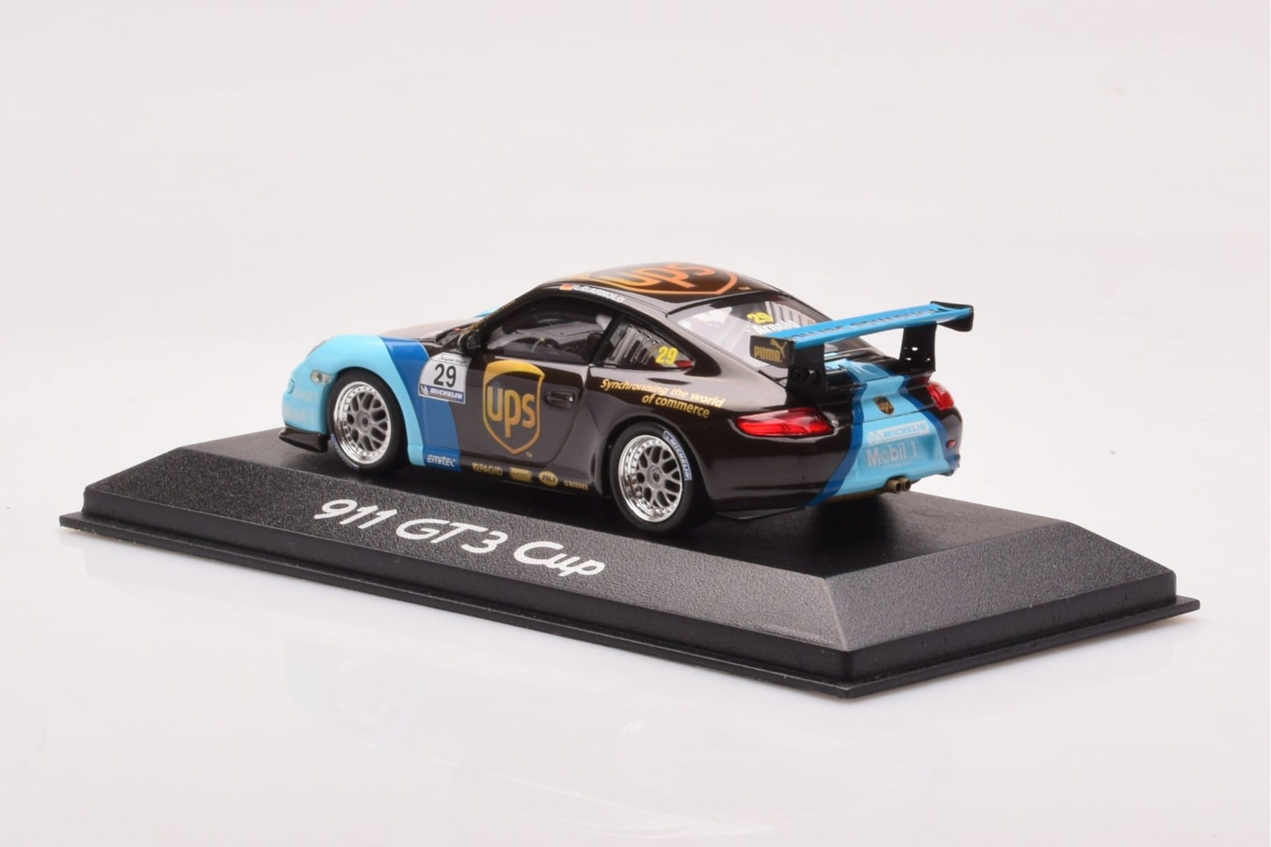 Porsche 911 997 GT3 Cup #29 UPS 2006 Minichamps 1:43 WAP02012117 Diecast - image 3 of 4