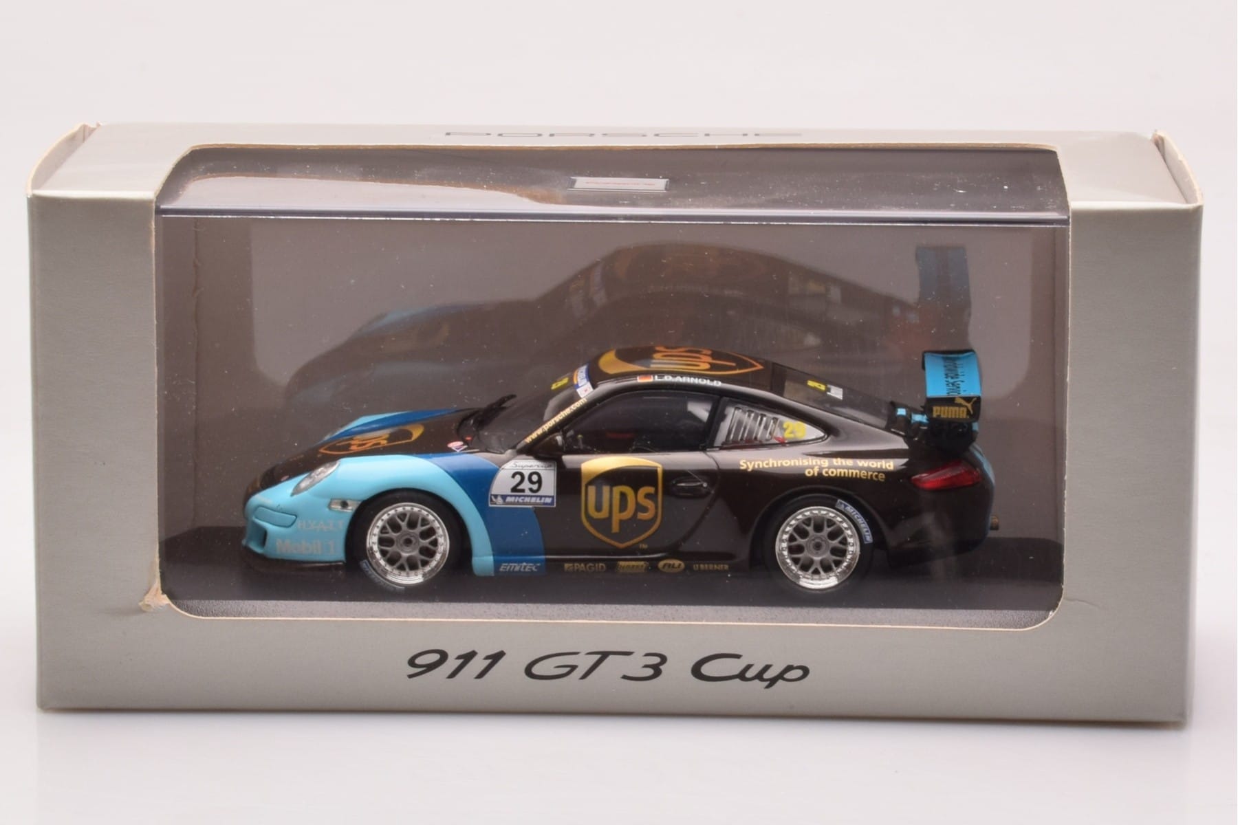 Porsche 911 997 GT3 Cup #29 UPS 2006 Minichamps 1:43 WAP02012117 Diecast - image 4 of 4