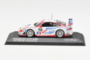 Porsche 911 997 GT3 RSR Matmut #76 P. Narac / R. Lietz / P. Long 24 Hours of Le Mans 2007 Minichamps 1:43 400076776 Diecast