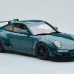 Porsche 911 997 RWB Syunkashuto Green GT Spirit 1:18 GT896 Resin - image 4 of 6