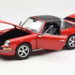 Porsche 911 Targa S Red Schuco 1:18 450036200 Diecast - image 2 of 9