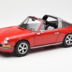 Porsche 911 Targa S Red Schuco 1:18 450036200 Diecast - image 3 of 9