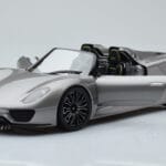 Porsche 918 Spyder Prototype Grey Metallic Minichamps 1:18 110060030 Diecast - image 2 of 7