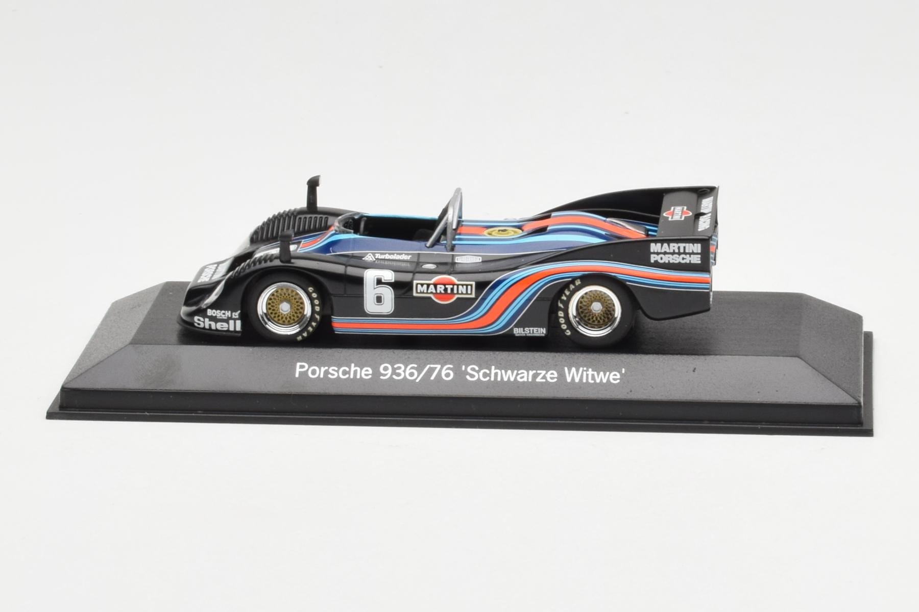 Porsche 936/76 Martini #6 Schwarze Witwe Minichamps 1:43 WAP02000518 Diecast