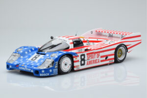 Porsche 956L Spirit of America #8 G. Follmer / J. Morton / K. Miller 24 Hours of Le Mans 1986 Minichamps 1:18 180866508 Dieca
