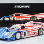 Porsche 956L Spirit of America #8 G. Follmer / J. Morton / K. Miller 24 Hours of Le Mans 1986 Minichamps 1:18 180866508 Dieca - image 8 of 8