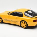 Porsche 968 Clubsport Yellow GT Spirit 1:18 GT129 Resin - image 5 of 6