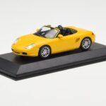 Porsche Boxster 986 Yellow Minichamps 1:43 400062072 Diecast - image 2 of 4