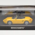 Porsche Boxster 986 Yellow Minichamps 1:43 400062072 Diecast - image 4 of 4