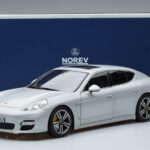 Porsche Panamera 970 Turbo Silver Norev 1:18 187609 Diecast - image 7 of 7
