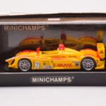 Porsche RS Spyder LMP2 #7 R. Dumas / T. Bernhard / E. Collard Sebring 12 Hours Winners 2008 Minichamps 1:43 400086807 Diecast - image 4 of 4