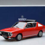 Renault 17 Gordini Decouvrable Red Norev 1:18 185371 Diecast - image 6 of 6