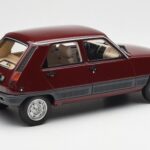 Renault 5 GTL Bordeaux Red Otto 1:18 OT1059 Resin - image 2 of 6