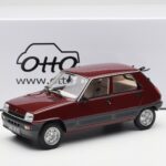 Renault 5 GTL Bordeaux Red Otto 1:18 OT1059 Resin - image 6 of 6