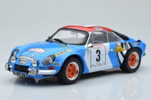 Alpine A110 #3 B. Darniche / A. Mahe Tour de Corse 1973 IXO 1:18 18RMC062B Diecast