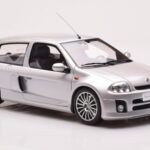 Renault Clio V6 Phase 1 Silver Otto 1:18 OT1034 Resin - image 4 of 6