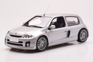 Renault Clio V6 Phase 1 Silver Otto 1:18 OT1034 Resin