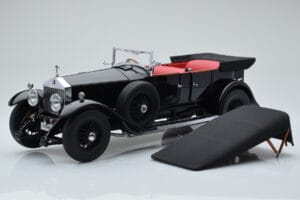 Rolls-Royce Phantom I Cabriolet Black Kyosho 1:18 08931BK Diecast