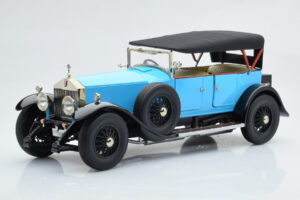 Rolls-Royce Phantom I Cabriolet Blue Kyosho 1:18 08931LB Diecast