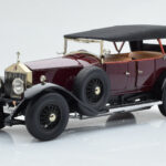Rolls-Royce Phantom I Cabriolet Burgundy Red Kyosho 1:18 08931R Diecast