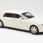Rolls-Royce Phantom VII EWB English White Kyosho 1:18 08841EW2 Diecast - image 6 of 8